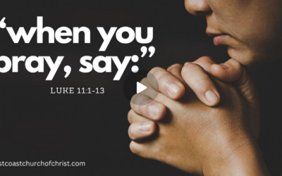 When You Pray, Say